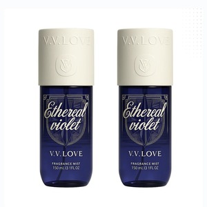 2*150ml Vv Love - Ethereal Violet - Bruma Perfumada para Mujer, Fragancia Floral en Spray, Splash Corporal de Larga Duración - Product Image 1