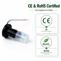 Module laser semi-conducteur vert ZhongHe 520nm 40-50mW, personnalisable OEM, qualité industrielle, garantie 1 an pour niveau laser