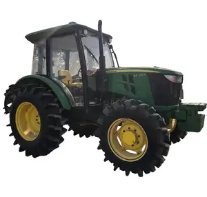 Traktor menggunakan john deere Cina kualitas tinggi 4x4 traktor 95hp traktor pertanian Harga traktor untuk pertanian digunakan