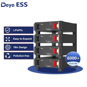 Bateria de Lítio Deye 5KWH Baixa Tensão Preta Deye SE-G5.1 ESS 51.2V 100Ah de Íon de Lítio LiFePO4 para Uso Doméstico - Product Image 1