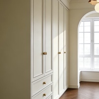 Système de placard convertible de luxe moderne en panneaux de bois SNLFEIER 0031 sur mesure pour toute la maison, chambre, appartement, atelier, école