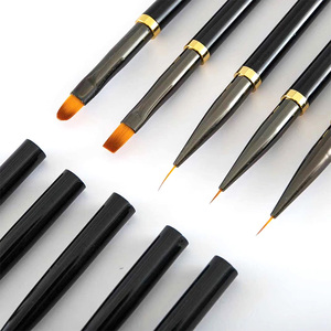 <strong>Nail</strong> Gel Art <strong>Brushes</strong> Nylon <strong>Brush</strong> <strong>Nail</strong> <strong>Beauty</strong> Gel <strong>Brush</strong> - Product Image 1