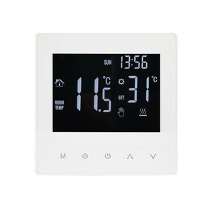 Contrôleur de température intelligent ME88H <span class=keywords><strong>Thermostat</strong></span> <span class=keywords><strong>programmable</strong></span> WiFi pour chauffage au sol/eau/chaudière à <span class=keywords><strong>gaz</strong></span> - Product Image 1