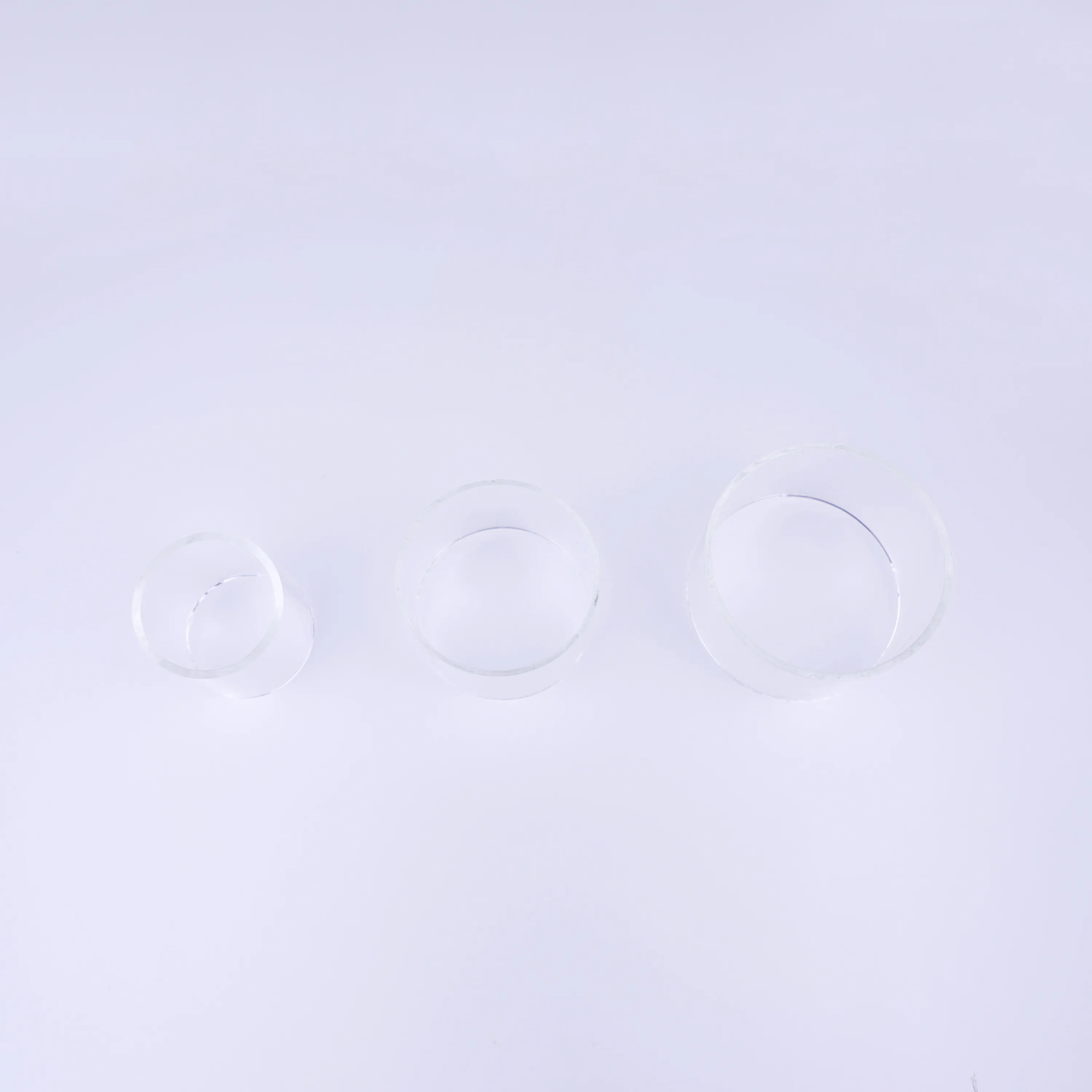 気泡管ホウケイ酸透明ガラス吹きガラス管コイル管中国製