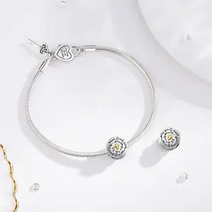 Changda women accessories 925 sterling silver jewelry bracelet pulseras de plata 925 joyeria de plata 925 charms