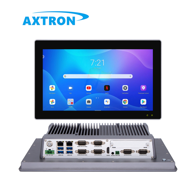 Axtron 13.3 Inch IP65 Waterproof Touch Screen Full Aluminum Industrial Embedded Windows/Linux/Android Tablet PC in Stock
