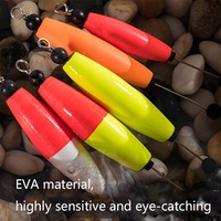 Flotteurs de pêche en EVA personnalisés mousse à éclater pour hochet en eau salée matériel de pêche lestée Bobbers
