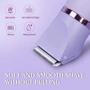 Bikini Tondeuse Rasoirs Électriques <span class=keywords><strong>pour</strong></span> Femmes Rechargeable Pubic Corps Cheveux Tondeuse <span class=keywords><strong>Rasoir</strong></span> Électrique <span class=keywords><strong>pour</strong></span> Jambes Corps Cheveux Bikini <span class=keywords><strong>Rasoir</strong></span> - Product Image 3