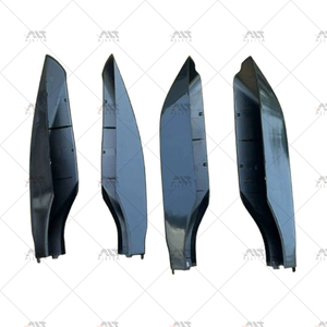 Langlebige Kunststoff-Dacht räger abdeckungen für den Außenbereich Dachs chien kappen für 10-23 Toyota Prado 150 Zubehör Toyota Land Cruiser - Product Image 3