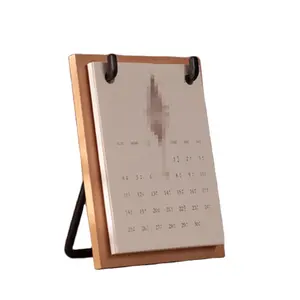 Calendario dell'avvento mensile da tavolo con calendario da tavolo con stampa personalizzata di alta qualità