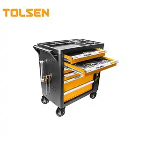 TOLSEN 85410 71kgs المواد 7 درج أداة خزانة أسطوانات