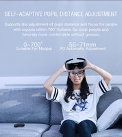 RK-AI05 2018 Meilleur Vente Casque de Réalité Virtuelle 3D Lunettes VR en Carton pour Smartphones 3.5-6.0 en Promotion pour Noël