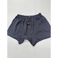 Sous-vêtements classiques en coton pour hommes, boxers tricotés ODM, fil cardé 30/1, 100% coton, respirant, doux pour la peau, confortable