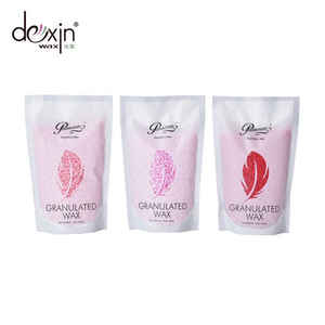 Perline di cera dura da 435G per la depilazione delicata con perline profumate di rosa e limone bersaglio Bikini/aree intime del <span class=keywords><strong>viso</strong></span> gambe-cera depilatoria al miele - Product Image 6