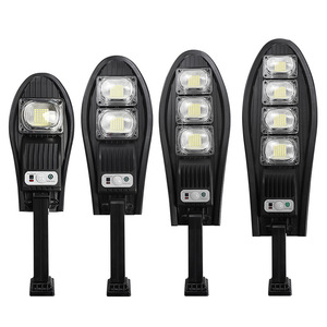 Lampadaires solaires LED avec détecteur de mouvement intégré pour éclairage extérieur dans les zones rurales - Product Image 1