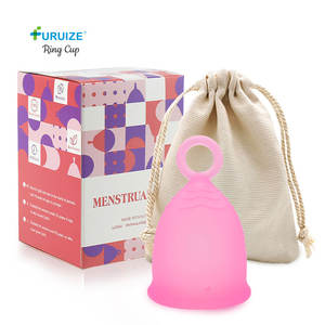 Furuize ISO 13485 De qualité médicale Silicone Anneau Arc-en-ciel Copa Coupe <span class=keywords><strong>Menstruelle</strong></span> - Product Image 2