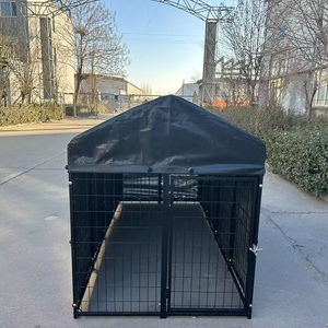 Stylo de jeu pour chien en métal noir de haute qualité avec un cadre confortable pour la maison de votre animal de compagnie - Product Image 6