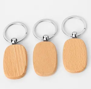 In stock blank key chain cheap custom personalized funny cute design olive wood carving couple love keychain