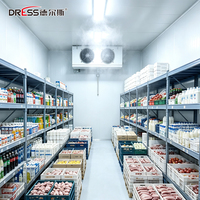 Loopdeurkoelkast voor thuis, kleine koelcel, fruitrijpingsmachine, loopdeurvriezer, koelruimte