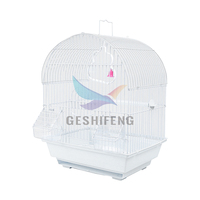 Cage à oiseaux en fil de fer de haute qualité, mangeoires suspendues adaptées aux oiseaux, Pigeons, perroquets, oiseaux d'amour, Cage à oiseaux en fer