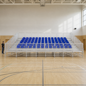 Tribunes temporaires multi-niveaux pour stades, gradins démontables pour compétitions sportives - Product Image 1