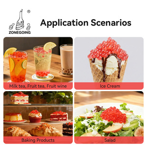 Gelée de Konjac à la Cerise Moelleuse de 1,3 kg avec Sucre pour Bubble Tea <span class=keywords><strong>et</strong></span> Garnitures de Desserts - Product Image 3