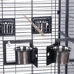 Grande <span class=keywords><strong>perruche</strong></span> d'élevage oiseaux d'amour fait à la main fil de fer grandes Cages à oiseaux à <span class=keywords><strong>vendre</strong></span> en gros Cages à oiseaux - Product Image 4