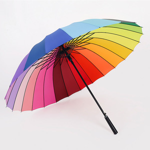 <span class=keywords><strong>Parapluie</strong></span> <span class=keywords><strong>japonais</strong></span> <span class=keywords><strong>traditionnel</strong></span> coupe-vent avec logo Cadeaux d'affaires pour la protection contre la pluie et le soleil <span class=keywords><strong>Parapluie</strong></span> 24 panneaux couleur arc-en-ciel - Product Image 5