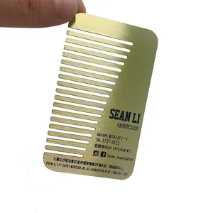 بطاقة عمل مخصصة للمدير المهني للشركة مصنوعة من المعدن وبطاقة عمل معدنية فاخرة 04 مصنوعة من الفولاذ المقاوم للصدأ