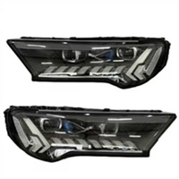 Convient aux phares avant LED laser d'origine Audi Q7 de 2019 à 2023, phares d'origine démontés 4M0941085P