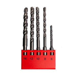ชุดดอกสว่าน FIXTEC สำหรับเครื่องมือไฟฟ้า ราคาพิเศษ ดอกสว่านอเนกประสงค์ 5 ชิ้น แบบ SDS Plus สำหรับเจาะคอนกรีต รุ่น FSDSDK502 ดอกสว่านเจาะคอนกรีต FS - Product Image 3