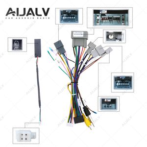 Высококачественный автомобильный Соединительный кабель для Honda STEPWGN 2005-2008 Android, радиопанель, проводка, гнездо - Product Image 4