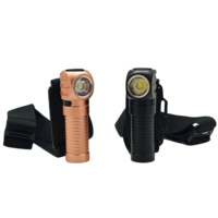 Lampe torche LED en forme de L haute puissance 1250 lumens, 650 mAh, étanche IP65, faisceau réglable à 90 degrés, EDC, vente en gros, logo personnalisé, mini