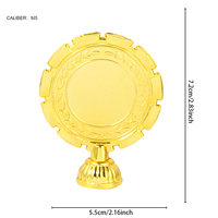 Modèle d'usine compétition Souvenir trophée partie trophée accessoires pièce en plastique pour l'affichage des récompenses