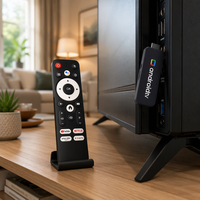 Décodeur 4K, Boîtier TV Réseau HD, Lecteur Multimédia Domestique Sans Fil avec IA pour la Visualisation de Films