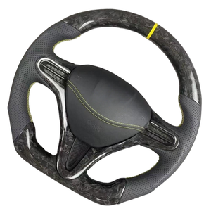 Volante Deportivo Personalizado de Fibra de Carbono Forjado Real para Accord Fit City GE6 GR8 GK5 Civic 2008-2012, Accesorios - Product Image 1