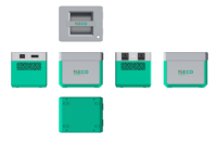 Générateur solaire portable MECO 300W 1kWh, station d'alimentation à batterie LiFePO4 pour le camping, les camping-cars et la sauvegarde à domicile
