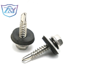 <span class=keywords><strong>Tornillo</strong></span> autoperforante <span class=keywords><strong>de</strong></span> cabeza ex con <span class=keywords><strong>punta</strong></span> <span class=keywords><strong>de</strong></span> corte para arandela, venta al por mayor - Product Image 3
