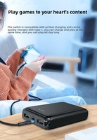 Batterie externe compacte 5W à logo personnalisé, chauffante, portable, 5000mAh, USB Type-C, alimentation mobile pour vêtements, mini, en plastique
