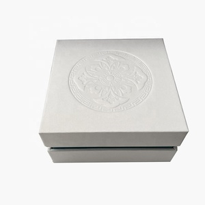 High Quality White <strong>Green</strong> <strong>Gift</strong> Wrap Rigid Cardboard Cartons Recyclable Jewelry Packaging Lids And Base Boxes - Product Image 3