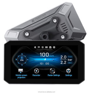 Caméra sans fil étanche IP67 5,5 pouces TMPS Carplay BSD Android Auto Écran Moto GPS Tracker sans fil - Product Image 1