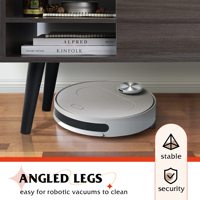 Table basse moderne multifonctionnelle en bois massif avec plateau relevable, extensible, rangement et étagère réglable pour salon