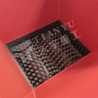 Mini broyeur à chaudement vendu pour le broyage de PCB, bouteilles en plastique, coques en aluminium, carton et déchets ménagers