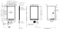 Module d'affichage tactile Yousee IPS 2,95 pouces, modules LCD 480*854 TFT avec rétroéclairage LED, interface MIPI 40 broches, IC ST7701S