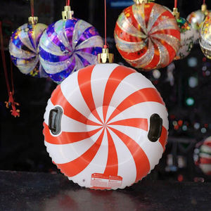 Anello da Sci Gonfiabile in PVC Ecologico per Adulti - Tavola da Sci Nautico Rinforzata per Esterni, Slitta da Neve - Product Image 6