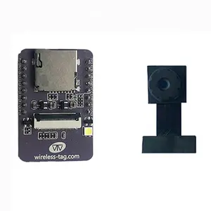 máy ảnh mô-đun esp32 cam Suppliers-WirelessTag Trong Kho Khuyến Mãi ESP32 CAM Ajustable Focus 32Mbit 10 Wát Mini Iot Camera Wifi Cam Module Ov7670 Dựa Trên ESP32-D0WDQ6