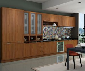 Buffet modulaire de style moderne sur mesure, armoire latérale, casier de cuisine avec construction en contreplaqué - Product Image 1