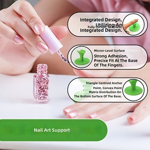 Bandeja para Curado de Uñas Impresa en 3D, Nueva, Material PLA 2026, Previene las Sacudidas de las Manos al Aplicar Esmalte, Accesorio Creativo para Arte de Uñas - Product Image 2
