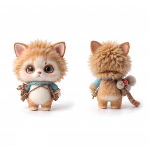 उच्च गुणवत्ता वाले पेशेवर अपने स्वयं के कस्टम प्लश खिलौना चरित्र प्लसी गुड़िया भरे हुए जानवरों को पी. पी. - Product Image 3