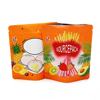 Kindveilige Mylar Ziplock zakjes voor eetwaren en gummies - Doypack, recyclebaar, geurdicht, soft touch